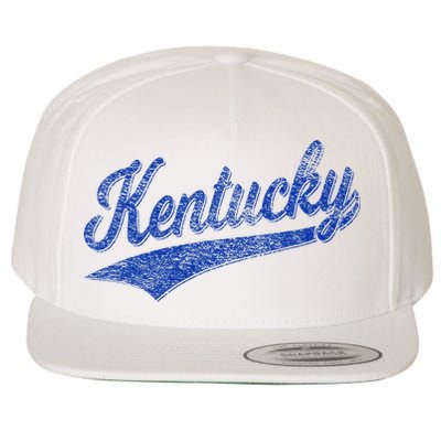 Kentucky Varsity Script Classic Sports Jersey Style Wool Snapback Cap