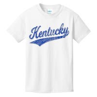 Kentucky Varsity Script Classic Sports Jersey Style Kids T-Shirt