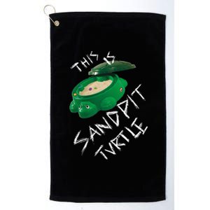 Kopie Von This Is Sandpit Turtle Platinum Collection Golf Towel