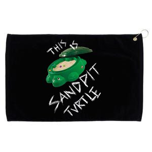 Kopie Von This Is Sandpit Turtle Grommeted Golf Towel