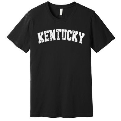 Kentucky Vintage Throwback Kentucky 90s Classic Design Premium T-Shirt