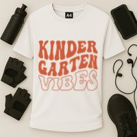 Kindergarten Vibes To School Teacher Cooling Performance Crew T-Shirt