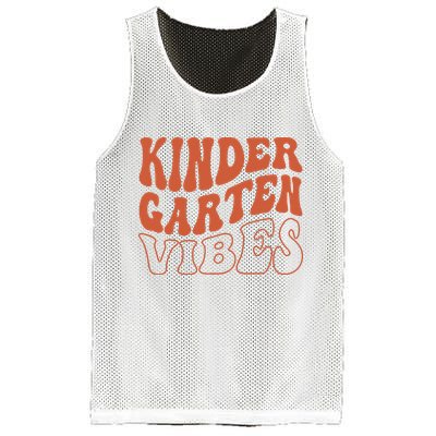 Kindergarten Vibes To School Teacher Mesh Reversible Basketball Jersey Tank
