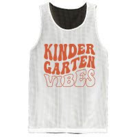 Kindergarten Vibes To School Teacher Mesh Reversible Basketball Jersey Tank