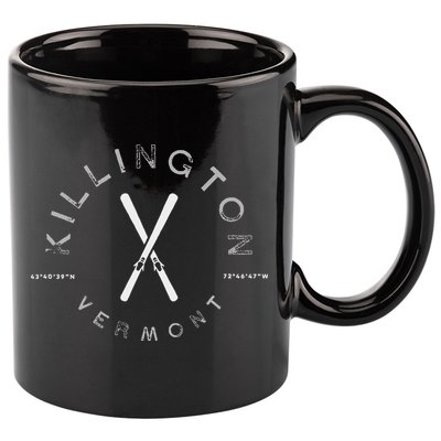 Killington Vermont Vintage Graphic Ski 11oz C Handle Ceramic Mug