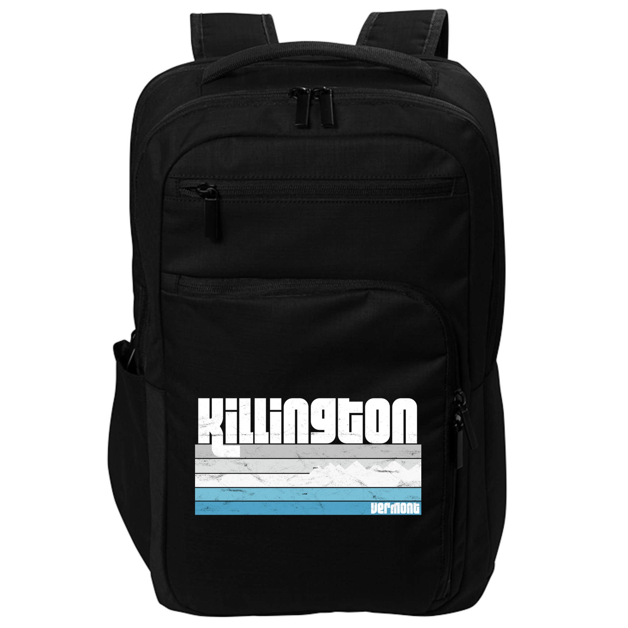 Killington Vermont Vt Retro Vacation Skiing Snowboarding Gift Impact Tech Backpack