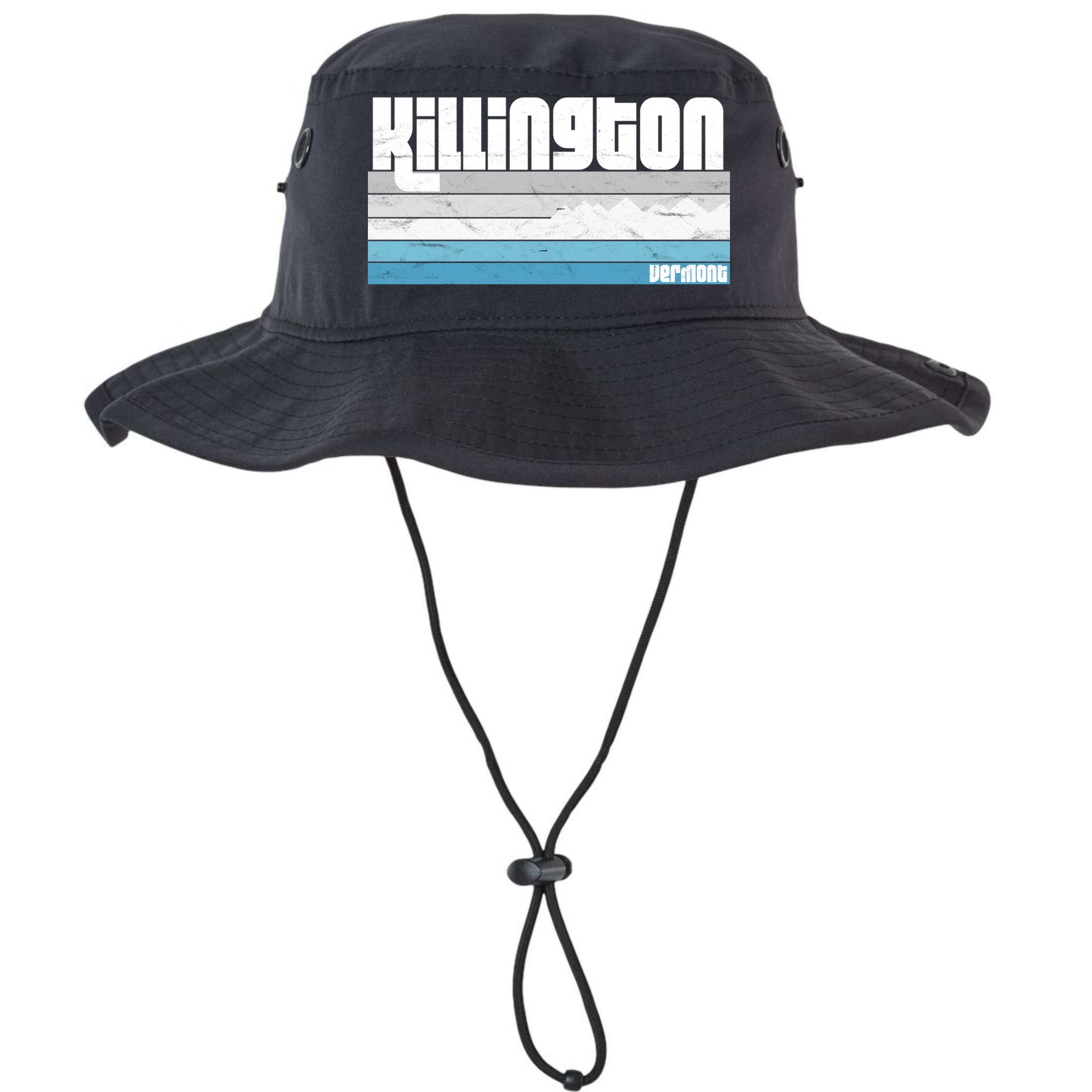 Killington Vermont Vt Retro Vacation Skiing Snowboarding Gift Bucket Hat