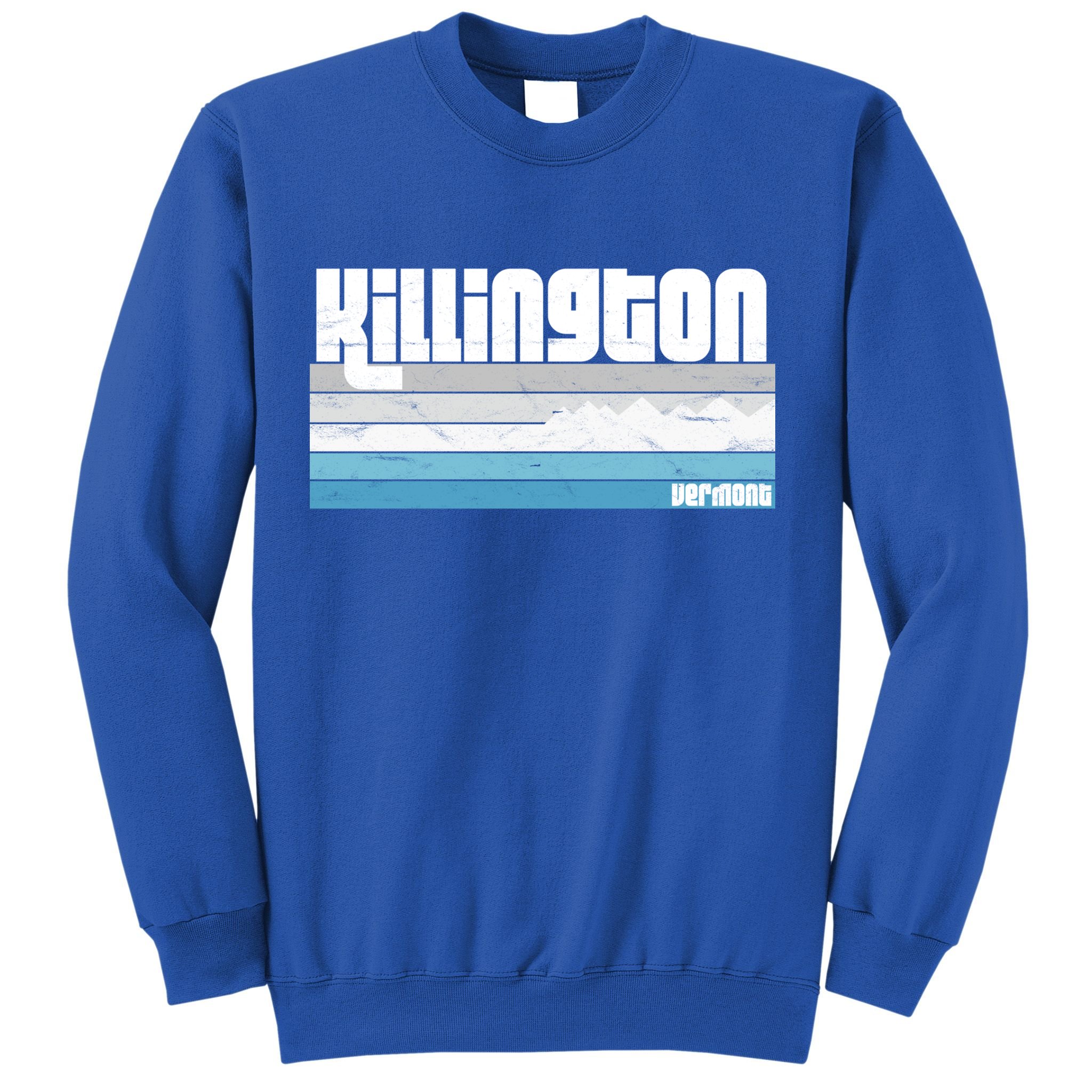 Killington Vermont Vt Retro Vacation Skiing Snowboarding Gift Sweatshirt