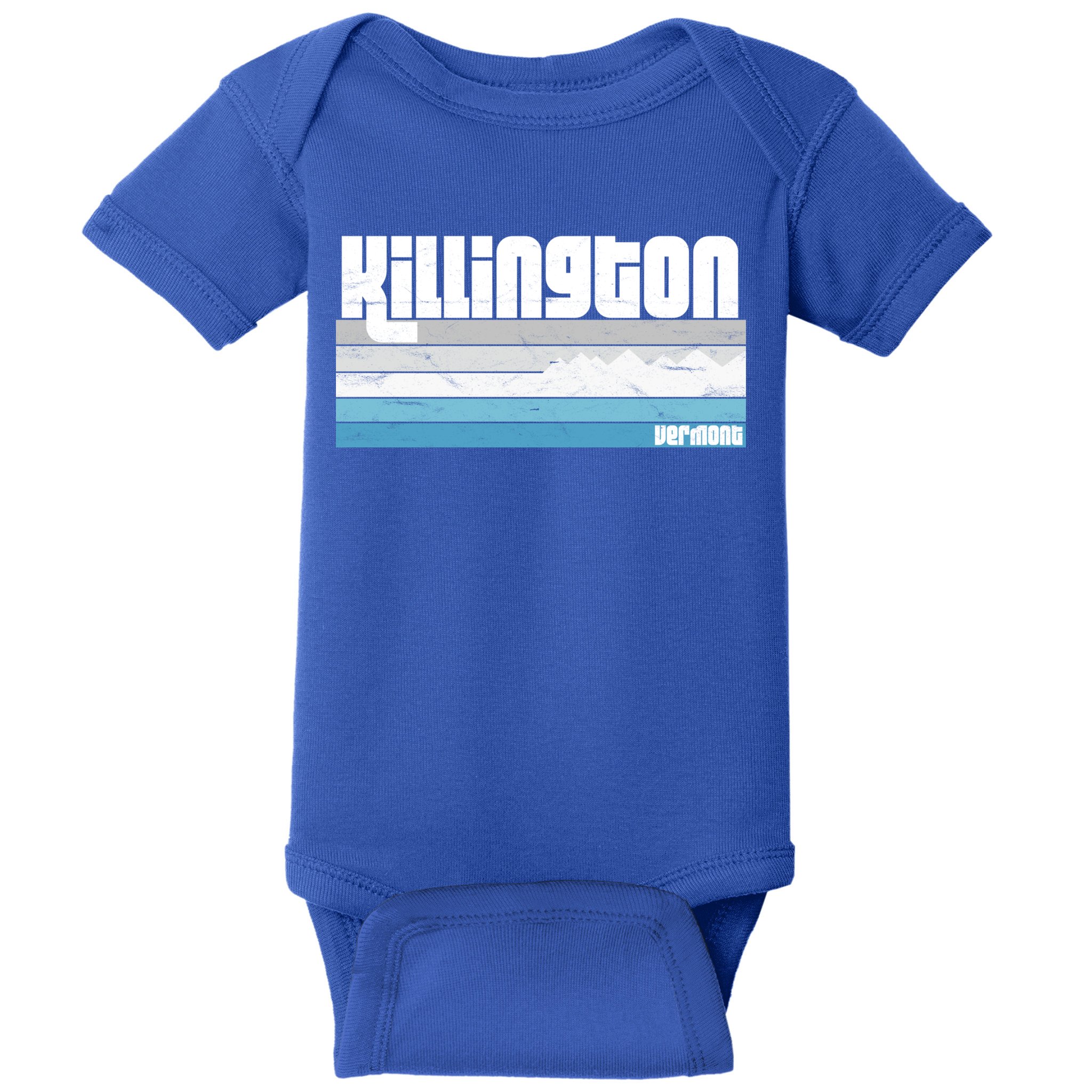 Killington Vermont Vt Retro Vacation Skiing Snowboarding Gift Baby Bodysuit