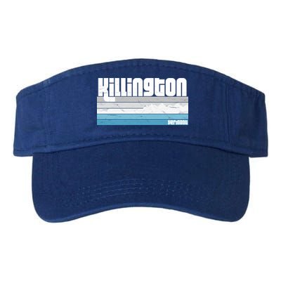 Killington Vermont Vt Retro Vacation Skiing Snowboarding Gift Visor
