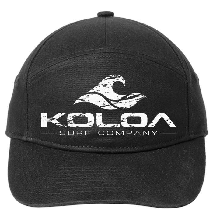 Koloa Vintage Wave 7-Panel Snapback Hat