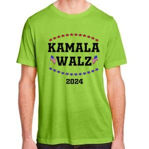 Kamala Waltz 2024Kamala Harris Tim Waltz 2024 Adult ChromaSoft Performance T-Shirt