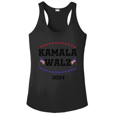 Kamala Waltz 2024Kamala Harris Tim Waltz 2024 Ladies PosiCharge Competitor Racerback Tank