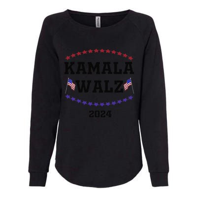 Kamala Waltz 2024Kamala Harris Tim Waltz 2024 Womens California Wash Sweatshirt