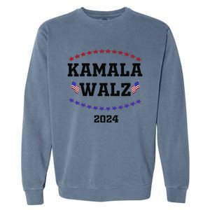 Kamala Waltz 2024Kamala Harris Tim Waltz 2024 Garment-Dyed Sweatshirt