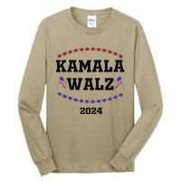 Kamala Waltz 2024Kamala Harris Tim Waltz 2024 Tall Long Sleeve T-Shirt