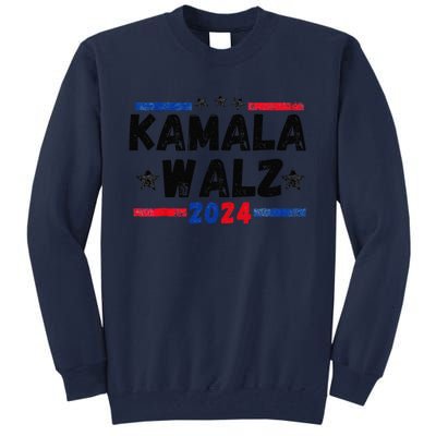 Kamala Walz 2024 For Brighter Tomorrow Tall Sweatshirt