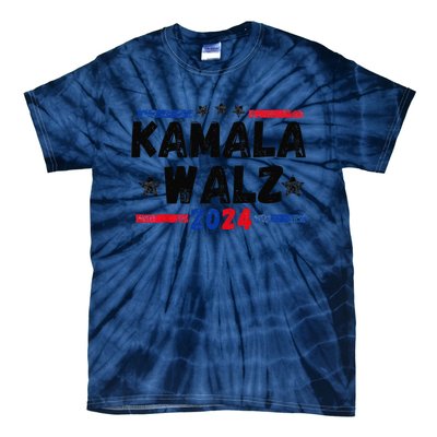 Kamala Walz 2024 For Brighter Tomorrow Tie-Dye T-Shirt