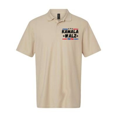 Kamala Walz 2024 For Brighter Tomorrow Softstyle Adult Sport Polo