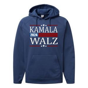 Kamala Walz 2024 Election Political Performance Fleece Hoodie