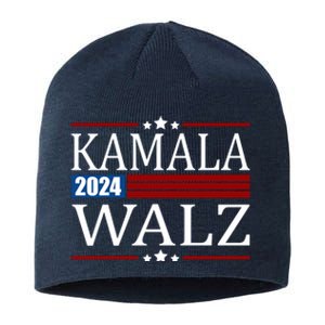 Kamala Walz 2024 Election Political Sustainable Beanie