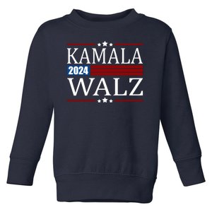 Kamala Walz 2024 Election Political Toddler Sweatshirt