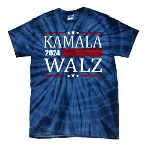 Kamala Walz 2024 Election Political Tie-Dye T-Shirt