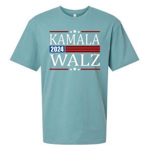 Kamala Walz 2024 Election Political Sueded Cloud Jersey T-Shirt