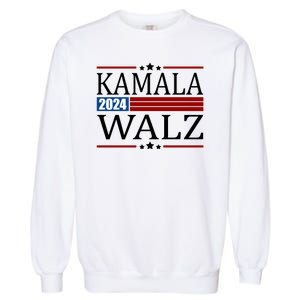 Kamala Walz 2024 Election Political Garment-Dyed Sweatshirt