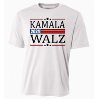 Kamala Walz 2024 Election Political Cooling Performance Crew T-Shirt