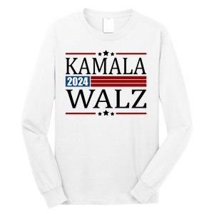 Kamala Walz 2024 Election Political Long Sleeve Shirt