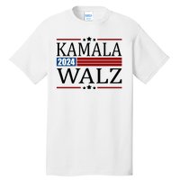 Kamala Walz 2024 Election Political Tall T-Shirt