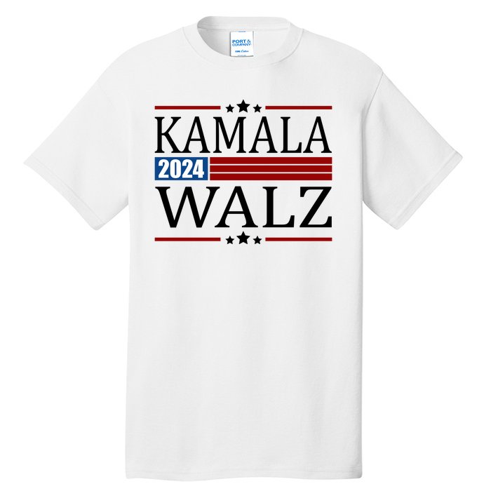 Kamala Walz 2024 Election Political Tall T-Shirt