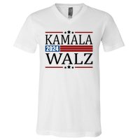 Kamala Walz 2024 Election Political V-Neck T-Shirt