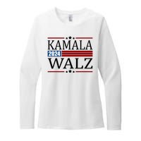 Kamala Walz 2024 Election Political Womens CVC Long Sleeve Shirt