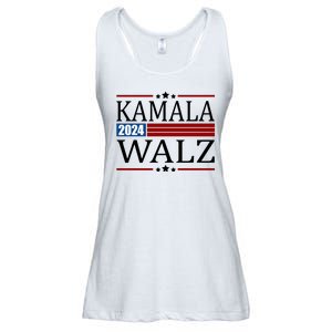 Kamala Walz 2024 Election Political Ladies Essential Flowy Tank