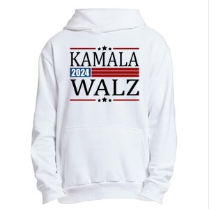 Kamala Walz 2024 Election Political Urban Pullover Hoodie