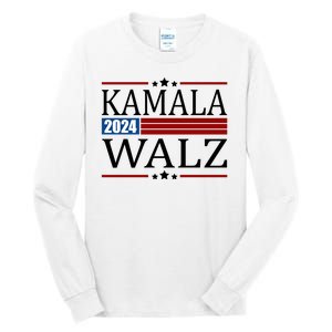 Kamala Walz 2024 Election Political Tall Long Sleeve T-Shirt