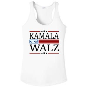 Kamala Walz 2024 Election Political Ladies PosiCharge Competitor Racerback Tank