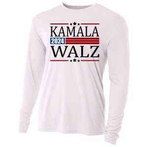 Kamala Walz 2024 Election Political Cooling Performance Long Sleeve Crew