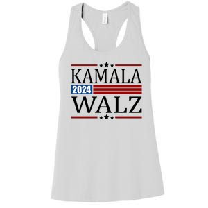 Kamala Walz 2024 Election Political Women's Racerback Tank