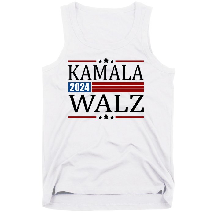 Kamala Walz 2024 Election Political Tank Top