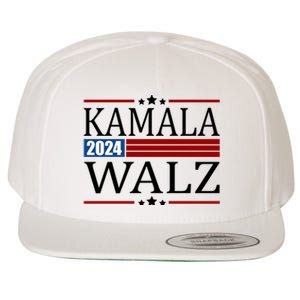 Kamala Walz 2024 Election Political Wool Snapback Cap