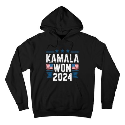 Kamala Won 2024 Election Inauguration Hoodie