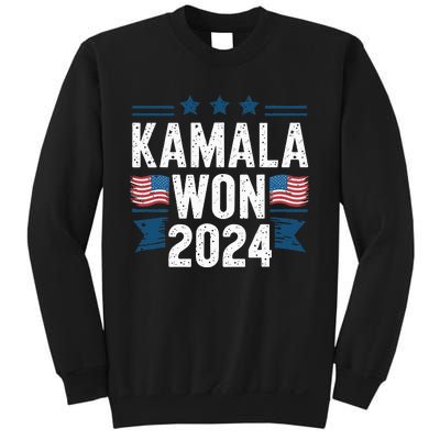 Kamala Won 2024 Election Inauguration Sweatshirt