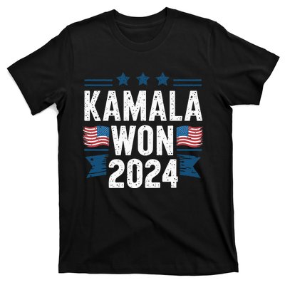 Kamala Won 2024 Election Inauguration T-Shirt