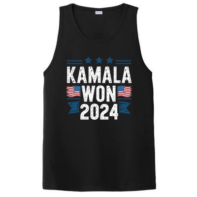 Kamala Won 2024 Election Inauguration PosiCharge Competitor Tank