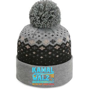 Kamala Waltz 2024 WeRe Not Going Back Harris Election Team The Baniff Cuffed Pom Beanie