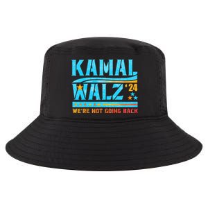 Kamala Waltz 2024 WeRe Not Going Back Harris Election Team Cool Comfort Performance Bucket Hat