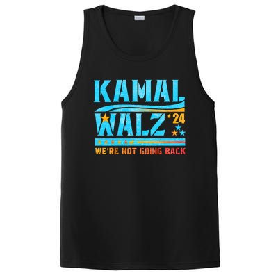 Kamala Waltz 2024 WeRe Not Going Back Harris Election Team PosiCharge Competitor Tank